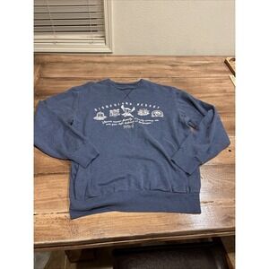 Disney Parks Stitch Ohana Sweatshirt w/ Pockets US Size Medium Disneyland